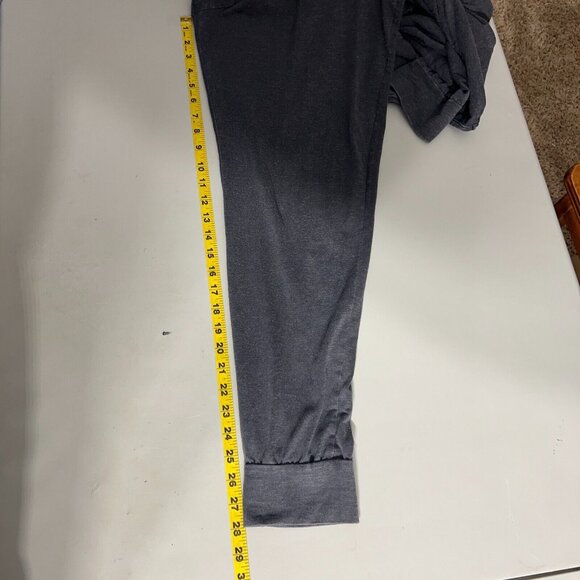 Sundry 2 Jumpsuit Womens Medium Gray Jogger Sleeveless Drawstring Casual Lounge‎ - Picture 4 of 13